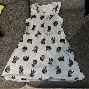 Gray Kitten/Cat Dress